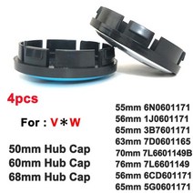 자동차 림 커버 휠 허브 센터 캡 로고 엠블럼 배지 액세서리 검정색 50mm 55mm 56mm 60mm 63mm 65mm 68mm 70mm 76mm 4 개, [02] 4pcs 68mm Hub Cap
