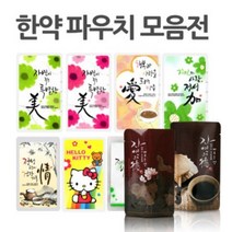 한약 파우치 스탠딩파우치 한약봉지 비닐접착기, 05.자연의덕_약탕기, 100매입