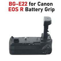 Mcoplus BG-EOS R 수직 배터리 그립 홀더 Canon EOSR EOS R 카메라 교체 as BG-E22, 한개옵션0