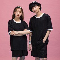 남여공용 커플룩 오버핏 링거티(4color)+844sJ