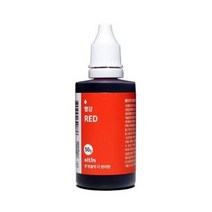 엘틴 진한 푸드칼라 빨강, 50g, 5개