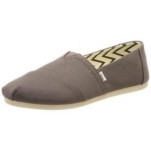 TOMS 여성용 알파르가타 재활용 슬립온 애쉬, 6, Ash