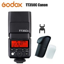 [내일 락 대응 일본어 설명서 기적 마크 첨부]일본 정규 대리점 Godox TT350C 스피드 라이트 스트로브 TTL 캐논 CANON 대응 TT350-C 350 전국