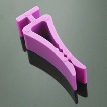 (수제팩토리) 보라색 차량용 송풍구 클립 / 석고방향제클립 / 플라스틱클립, 레몬