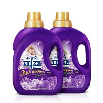 피죤 고농축 시그니처 섬유유연제 미스틱레인 본품, 4000ml, 2개