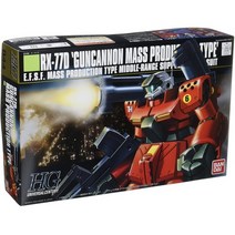 일본직발송 7. BANDAI SPIRITS(バンダイ スピリッツ) HGUC 1144 RX -77D 건캐논 양산형 (기동전사 건담008, One Size_One Color, One Size_One Color, One Color