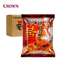 크라운X58-박스-꽃게랑 불짬뽕70g 16입
