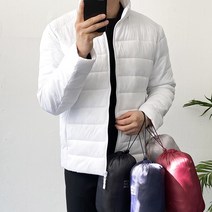 데일트 빅사이즈 커플 남자 방수 웰론 경량 패딩 6컬러