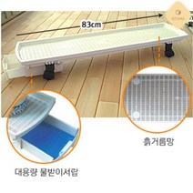 앵글 정리 선반랙 진열대 바퀴달린 물빠짐 선반 튼튼한 선반장 조립식진열대 스피드랙 스피드렉 다용도, 1개