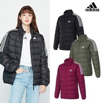 [ADIDAS] NEW 아디다스 여성 3라인 에센셜 다운 자켓 3컬러 택1