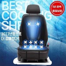2023년형 차량용 터보 메쉬 10팬 쿨링 시트 통풍 시트 + 가정용 220v 어뎁터 사은품 무료증정, 24v