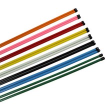 리은상점 골프 연습 얼라이먼트 스틱 1SET 2EA 케이스 포함, 레드