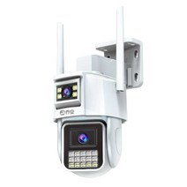 태양열 씨씨티비 CCTV 현관 무선 홈카메라 방범용, 4인치듀얼WiFi30일3MP