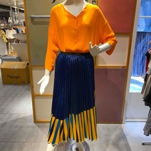 파파야 파파야 PNJSBL904B 8부소매여름블라우스