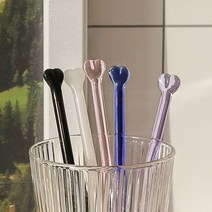 예쁜 하이볼 머들러 에이드 스틱 1+1, 화이트 1P, 블랙 1P