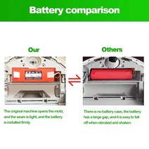 휴대용C타입보조배터리 미니대용량20000 BRR-2P4S-5200S 14.4V 6500mAh 로봇 청소기 교체 배터리 샤오미 Ro, 01 5200mAh