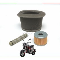 전체정형키트 에어 필터 코어 오일 필터 유지 보수 세트 베넬리 TNT135 TNT125, [03]