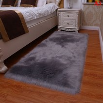 양모 카페트 양털 러그 북유럽 겨울 모로칸 부드러운 양가죽 플러시 카펫 모조 침대 옆 매트 침실 소파