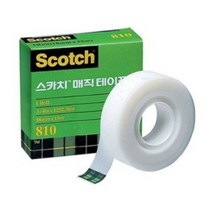 스카치 매직 테이프 리필 18mm x 15m, 9개