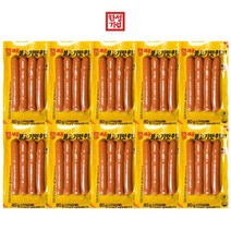 하림 한성 롯데푸드 후랑크 소세지 소시지, 10개, 80g