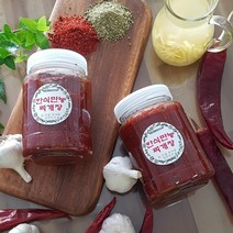 허브숲 수제 한식 만능 찌개장(꽃게탕 동태탕 매운탕 해물탕), 1병