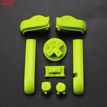 게임 악세사리 용품 JCD-고품질 AB 컬러풀 L R 버튼 키패드 1 세트 게임보이 어드밴스 프레임 GBA D 패드, 한개옵션1, 05 green