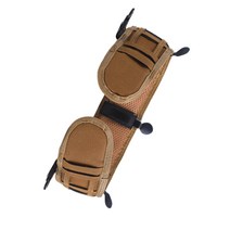 다기능 전투 벨트 훈련 하이킹 여행 등반 전투 모듈식 액세서리 벨트, 125x4.5cm, 옥스포드 천, 갈색 거들