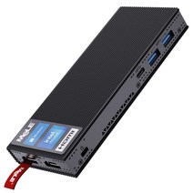 스틱PC 초 미니 PC MINIPC 안드로이드 피시 MeLE-팬리스 스틱 PCG02pro 윈도우 11 프로 셀러론 J4125 8G 128G 소형 IoT 산업용 데스크탑, UK, J4125 8GB 512GB