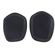 이어 패드 이어폰 쿠션 청력 보호 통기성 메쉬 소음 차단 커버 교체 G733 헤드폰, Black