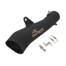 오토바이 배기 탈출 시스템 DB 킬러로 마후라 모토 수정 CBR500 R3 R15 NMAX155 38-51mm, 05 Type E