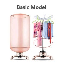 의류건조기 소형 미니 건조기5kg 빨래 전기 의류 건조휴대용 전기 Ventless 타이밍, 02 Basic model Pink