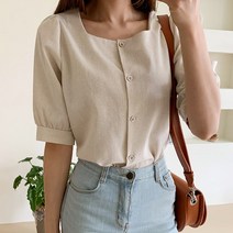 헤이슈 여성린넨 블라우스