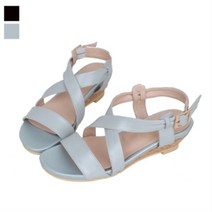 론다 고트스킨 웨지힐 샌들 5cm BNS1012