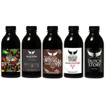 더치스토리 프리미엄 콜드브루 100%원액 5종 500ml 보틀타입 택1 (케냐/예가체프/수프리모/리치골드블랜드/디카페인), 디카페인