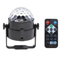 shangren 소형 디스코 파티 조명 스트로브 LED DJ 볼 KTV 바 컬러 램프 7 모드, 12x12x12.3cm, 플라스틱, 다색