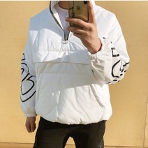 남성패딩 콜라보 패딩 아노락 - 3color