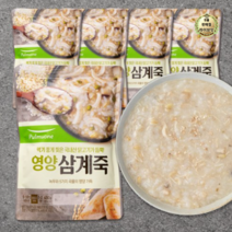 라이브잇 풀무원 영양삼계죽 450g 5개, 45개