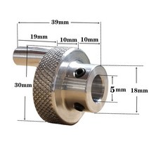 핸휠 1Pcs 알루미늄 합금 미니 핸 휠 기계, 07 Outer diameter30-5mm