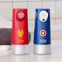마블 아이언맨 캡틴아메리카 손세정 자동 디스펜서 손세정제 사은품 지급, 캡틴아메리카 자동 디스펜서
