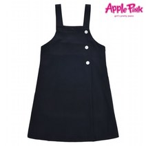 [애플핑크] 솔리드 멜빵원피스 (APC0O503GSN)