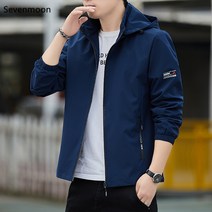 Sevenmoon 남자 재킷 오버핏 심플 여름