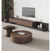 원목거실테이블 간이책상 발코니 테이블 여자 침실, 블랙