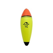 스마트전자찌 민물전자찌 캐스팅볼 1pc 8g-200g 거품 낚시 플로트 부동 부력 EVA 탄성 락 Bobber Flotador, 06 floating-40g