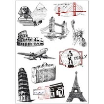 노트북스티커 캐리어스티커 리무버블 아이패드 폰꾸 로고 꾸미기 스티커, 기본