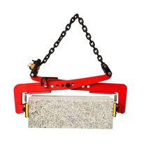 경계석집게 대리석 석재 패널 고정 리프트 집게, 두꺼운 링 유형 10인치 개구부 10-30cm