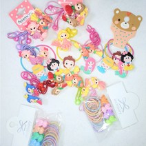 (당일발송)귀여운 여아 머리 방울 세트 모음 머리끈 헤어끈