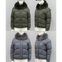 팬텀골프 고양화전점 여성 탈부착 폭스퍼 트리밍 덕다운 가을 겨울 점퍼 221A4JP282