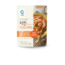 청정원 치킨 마크니 커리 170g x 6개