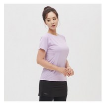 크로커다일레이디 크로커다일레이디 쿨링 반팔 티셔츠_CLAMTS703