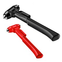 차사고발생 벨트절단 비상탈출 망치 해머 위험시 자동차 구난용 유리깨는, 오렌지